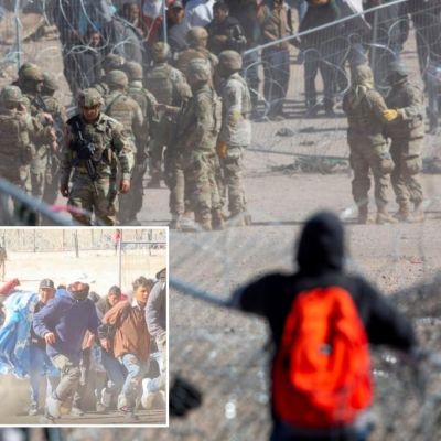 El Paso migrant rush video shows damage Open Borders Joe has done