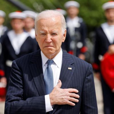 Joe Biden’s D-Day speech was a bitter mockery of Ronald Reagan
