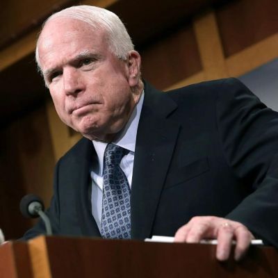 ‘The Ghost of John McCain’ rips Hillary Clinton, Lindsey Graham and…