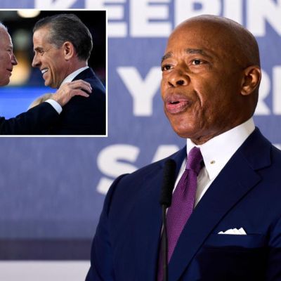 Eric Adams is under fire for corruption — yet Joe and Hunter Biden…