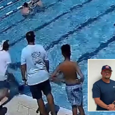 ICE officer makes heroic rescue after 6-year-old girl has pool emergency