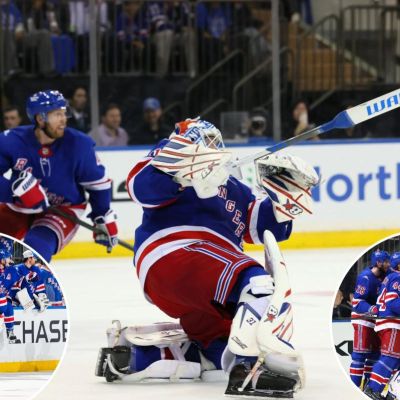 Rangers netminder Igor Shesterkin scores first goalie goal in franchise history
