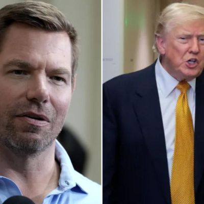 Eric Swalwell spent years coming for Trump — then tried silencing critics
