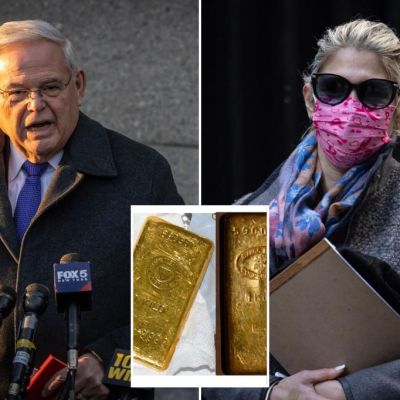 ‘Gold bar’ Bob Menendez is a convicted bribe-taking dirt bag and…