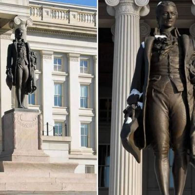 New York Post founder Alexander Hamilton’s DC statue needs an upgrade