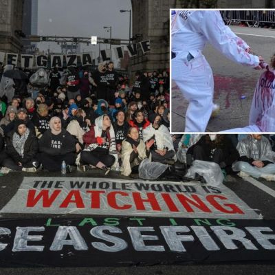 Anti-Israel protesters plan to ‘flood’ Christmas tree lighting  — …