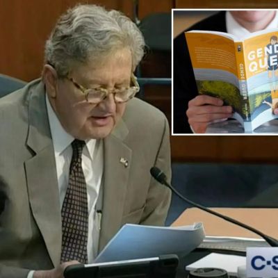 Progressives outraged by Sen. Kennedy’s reading of explicit kids’…