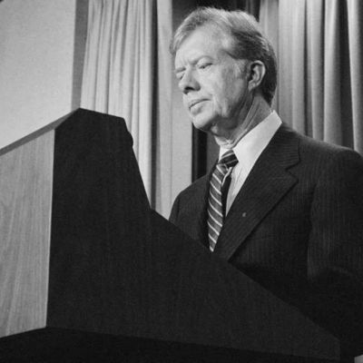 Stubborn yet weak, Jimmy Carter brought the end of an era in…
