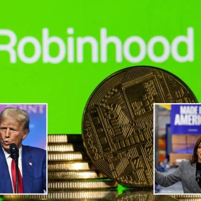 Robinhood joins election betting market with Harris and Trump…
