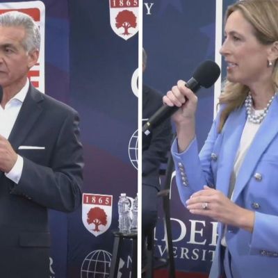 Mikie Sherrill, Jack Ciattarelli clash over Trump, prices in 1st New Jersey gubernatorial debate