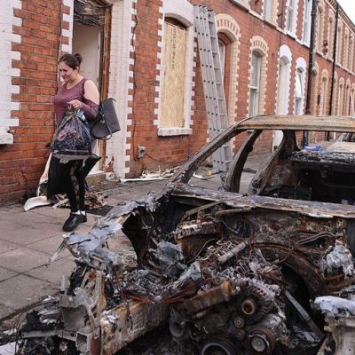 Belfast burns after Sudanese migrant arrested in brutal knife attack