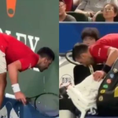 WATCH | Novak Djokovic VOMITS on Court During Shanghai Masters Round of 16 Game