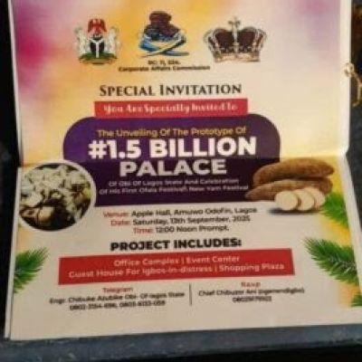 Police arrests self-acclaimed ‘Obi of Lagos’ ahead of unauthorized coronation