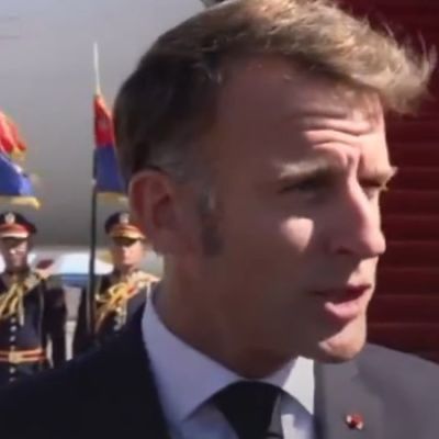 Macron reacts to the daring Louvre robbery