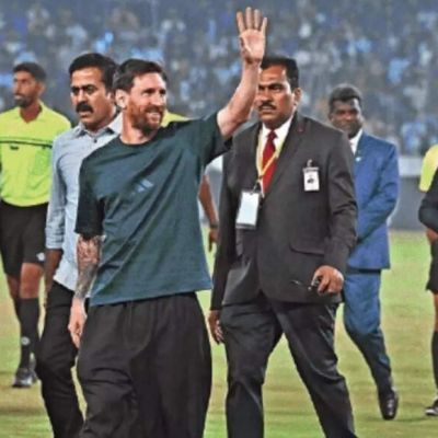 Messi, Rodrigo & Suarez enchant young fans with trademark passes | Hyderabad News – The Times of India