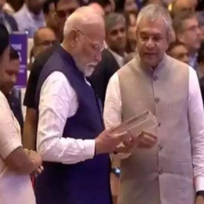 Semicon India 2025: PM Modi receives first made-in-India chip; industry leaders hail nation’s role in global ecosystem – The Times of India