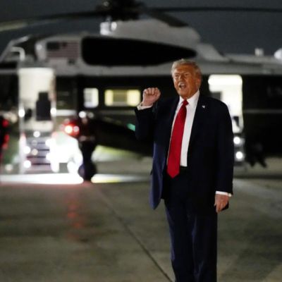 ‘Risk of an airborne collision’: Man charged for pointing laser at Marine One with Donald Trump; detained – The Times of India