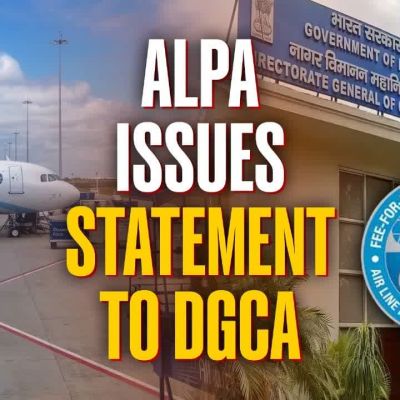 Pilots’ Union Blames Airlines For Crew Shortage, Flags Slot Misuse & Pressure To Weaken Fatigue Norms