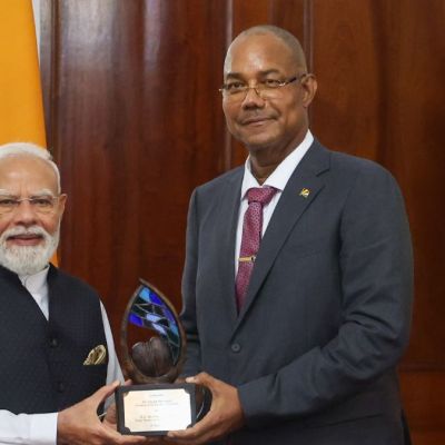PM Modi conferred with Seychelles’ ‘Guardian of the Blue Horizon’ honour for environment conservation – India TV News