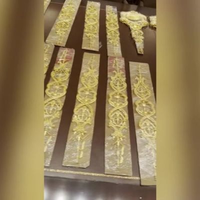 Trump says ’24-carat gold’ Oval Office pieces which make world leaders ‘freak out’