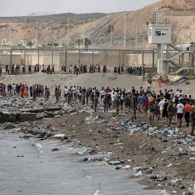 EU grapples with migrant crisis in Spain’s North Africa enclave