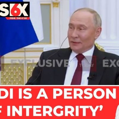 Exclusive: Putin Hails PM Modi As ‘Person Of Integrity’, Says India ‘Got Lucky’ With His Leadership