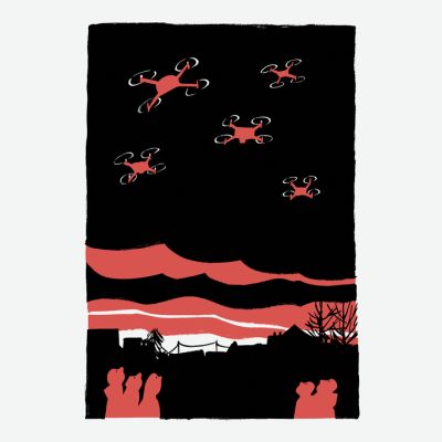 Searching for (Real?) New Jersey Drones at a Fake Alien-Landing Site