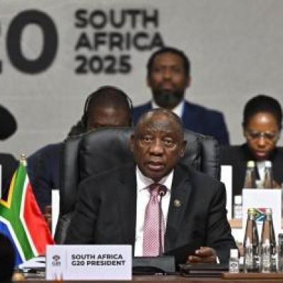 President notes US counterpart’s attempt to ban SA from G20