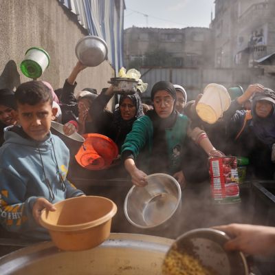 Spread of Gaza famine has been averted yet strip still faces starvation, experts say