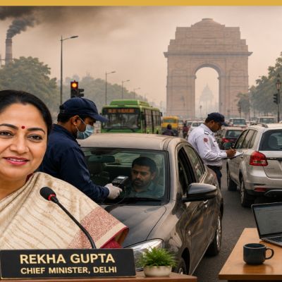 Delhi winter pollution crackdown: No fuel without PUCC, double parking charges, work-from-home rules – Check Rekha Gupta govt’s big plan