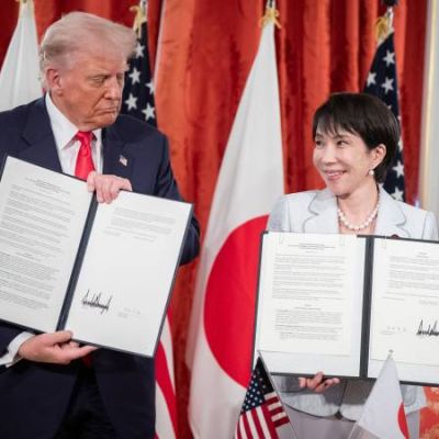 Japan, US stick to trade deal after Supreme Court ruling