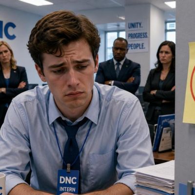 DNC Intern Who Forgot to Rig 2024 Election Mistakenly Thought It Would Blow Over