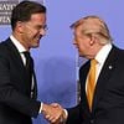 Rutte didn’t say a single word to Trump