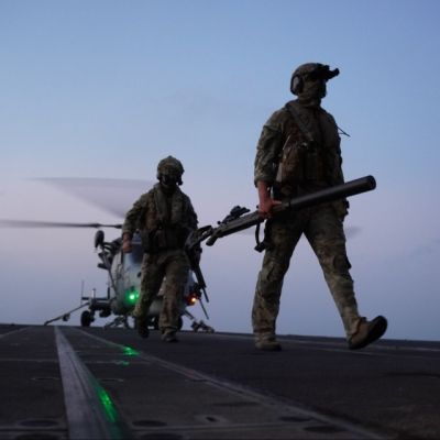 Royal Marines’ bullseye shot stops £35m illegal drugs shipment in the Middle East