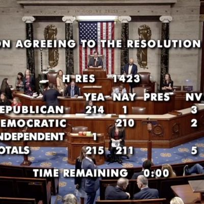 House Passes SAVE America Act, Tying It to Appropriations Bill