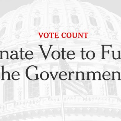 How Each Senator Voted to Fund the Government Through September