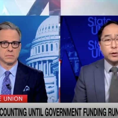 Dem senator repeatedly dodges Jake Tapper's 'simple question' about whether he will vote for GOP funding bill
