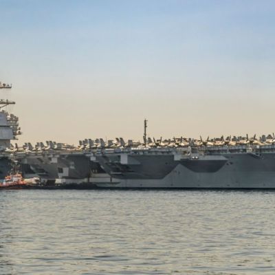 U.S. Navy’s most advanced aircraft carrier enters Caribbean as regional tension rises