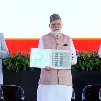 PM Modi Unveils Commemorative Postal Stamp, Inaugurates Rs 8,140 Cr Projects In Uttarakhand