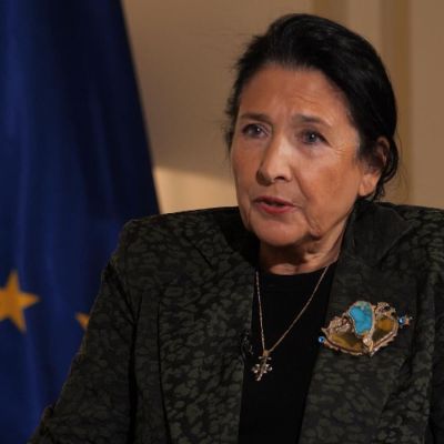 Our election was ‘stolen’ and Russians were behind it, Georgia president Salome Zourabichvili claims