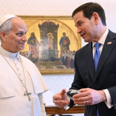In Rome, Rubio Tries to Calm Waters After Trump-Pope Tensions