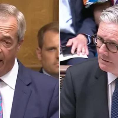 Starmer calls out Farage’s “pure, cold rage” comments