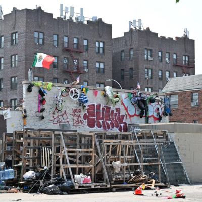 The Biden-Harris migrant dystopia comes to Queens