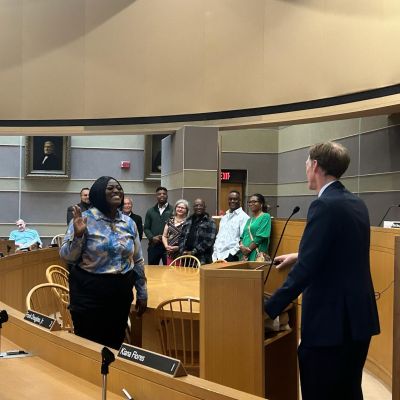 New alder sworn in, joins allies on board