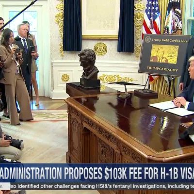 Trump Administration Proposes $103,000 Fee for H-1B Work Visas