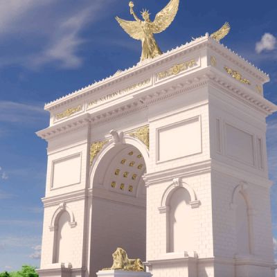Donald Trump unveils plan for 250-foot ‘Arc de Trump’ set to tower over Washington