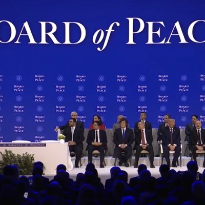 Trump launches “Board of Peace” in Davos as Russia stays away, still “studying” invitation