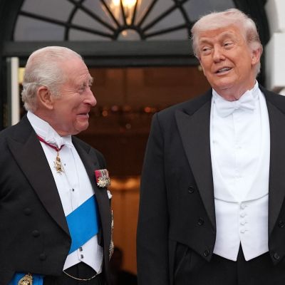 Hosting British king, Trump says Charles agrees Iran cannot have nuclear bomb
