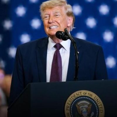 Trump defends tariffs as economic boost, says Iran wants deal but won't get nuclear weapon