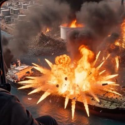 Trump claims Iran's key Kharg Island is being 'blown to smithereens' in AI video post